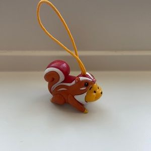 Red squirrel peek a pooh